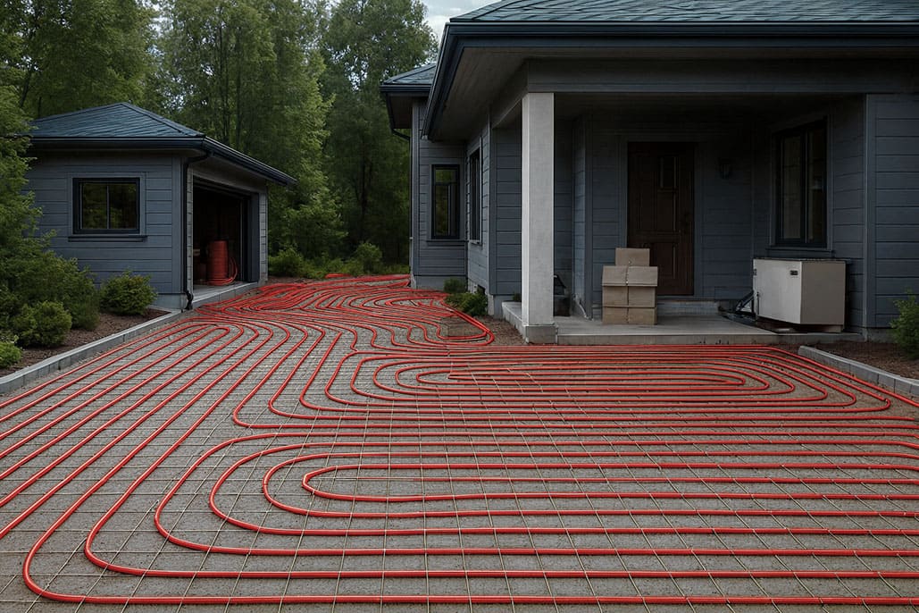 система снеготаяния в Новосибирске